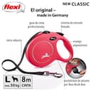flexi® Classic L Cinta 8 m roja, correa extensible para perros hasta máx. 50 kg - 2