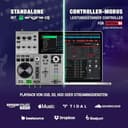 Denon DJ PRIME GO+ Tragbarer DJ-Controller und Mixer mit Stem-Trennung, 2 Decks, WLAN-Streaming, Bluetooth, Lichtsteuerung, 7" Display und Batterie - 3