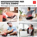 Essy Massaggiatore Cervicale Collo e Spalle Massaggiatore Schiena e Collo Massaggio Cervicale Riscaldante Massaggiatore Shiatsu con Riscaldamento Elettrico - 3