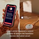 Owlet Dream Duo™ 3 - Dream Sock Bedtime Blue + Dream Sight - Sistema di monitoraggio intelligente per la salute dei bebè - 6