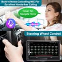 Doppel Din Radio Android Auto mit Wireless Carplay & Android Auto, 7 Zoll Android Autoradio 2Din mit Bildschirm, Doppeldin CarPlay Display mit Bluetooth Navi WiFi, FM/AM/RDS Radio, USB - 8