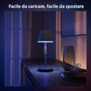 PHILIPS Hue White and Color Ambiance Lampada da Tavolo Hue Go Portable con Luci Smart Bianche e Colorate, Dimmerabile, Lampada da Tavolo Design per Interni ed Esterni, IP54, 6,2W, Nero - 5