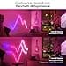 Nanoleaf Lines 60 Degrees Starter Kit, 15 Barre Luminose LED RGBW Smart e Modulari - Applique da Parete Interno Modulari, Luci Led 16M Colori WiFi, Funziona con Alexa, Sincronia Musica e Monitor - 3