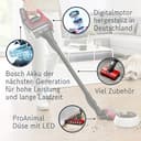 Bosch Akku-Staubsauger Unlimited Gen2 Serie 8 ProAnimal BCS8224PET, Tierhaar-Staubsauger, beutellos, bis 65 Min Laufzeit, mit Wechselakku, Schnellladegerät, Hygiene-Filter, Tierhaar-Bürstenrolle, rot - 14