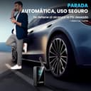 Inflador Ruedas Coche - Compresor Aire Portatil 150PSI con Linterna y Batería Recargable - para Coches, Motos, Bicicletas | Manómetro Digital | SOS Emergencia y Carga USB para Viajes Familiares - 7