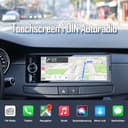 1 DIN Autoradio mit Wireless CarPlay & Android Auto, 6,36 Zoll Auto Radio mit Bildschirm, GPS Navigation, FM, Bluetooth, Freisprecheinrichtung, Aux-Eingang, Lenkradsteuerung, Equalizer, Mirror Link - 2