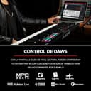 M-AUDIO Oxygen Pro 61 teclado controlador MIDI USB con 61 teclas, beat pads, perillas asignables de MIDI, botones y faders, más pack de sonidos de Native Instruments (integración de NKS) - 7