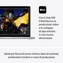 Apple 2024 MacBook Pro Portatile con chip M4, CPU 10 core e GPU 10 core: display Liquid Retina XDR 14,2", 16GB di memoria unificata, 1TB di archiviazione SSD; color Argento - 3