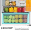 Hisense RB440N4CCB - Frigorífico Combi, Eficiente Clase B, Capacidad 336 L, Multi-air Flow, Micro Vents Cooling, Congelamiento Rápido, Total No Frost, Puerta Reversible, Color Inox - 11