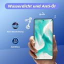 Camokia HD-Klar Schutzfolie für Panzerglas Asus ROG Phone 8 Pro Displayschutz,2 Stück Bruchsichere Panzerfolie für Asus ROG Phone 8 Pro Schutzglas, Leicht anzubringen 9H-Härte Schutz Glas - 6