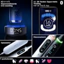 Oral-B iO 10 Edición Especial, Cepillo De Dientes Eléctrico Negro, 1 Cepillo, 1 Estuche De Viaje Cargador - 6