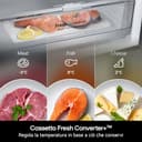 LG GBBS726AMB Frigorifero Combinato Classe A, Larghezza 60 cm Fit & Max, Raffreddamento Ottimizzato con AI Saving, Total No Frost, Door e Linear Cooling, 375 L, Smart Inverter, Wi-Fi, Metal Sorbet - 12