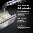 Haier French Door Kühl-Gefrierkombination 70 cm Breite I 402 L French Door Kühlschrank, freistehend I Doppeltür Kühlschrank mit Gefrierfach, No Frost I LED, Touch-Display I FD 70 SERIE 3 HFR3718ENMM - 4