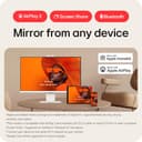 LG SMART Monitor 32U850SA-W, 4K UHD IPS 32 inch, 60Hz, 5ms GtG, HDR10, Wi-Fi, Bluetooth, Airplay, webOS smart apps with remote, Webcam, Built-in speakers, HDMI, USB-C (90W PD), White - 13