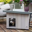 Ferplast Caseta para Exteriores, Caseta para Perros Argo 50 de Madera FSC con Pintura no Tóxica, Resistente a los Rayos U.V. - 3