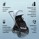 Bugaboo Dragonfly, Passeggino Leggero e Compatto per Bambini, Chiusura Facile a Una Mano in Tutte le Posizioni, Sospensioni Complete, Cesta Portaoggetti XL, Telaio Graphite e Cappottina Skyline Blue - 5