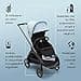 Bugaboo Dragonfly, Passeggino Leggero e Compatto per Bambini, Chiusura Facile a Una Mano in Tutte le Posizioni, Sospensioni Complete, Cesta Portaoggetti XL, Telaio Graphite e Cappottina Skyline Blue - 5