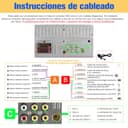 Hexinex Radio de Coche 2 DIN Universal con Carplay y Android Auto Inalámbrico,Autoradio 2 DIN con Pantalla Táctil de 7 Pulgadas y Cámara Trasera, Admite Bluetooth/Mandos Volante/FM/USB/Tipo-C - 7