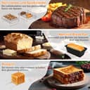 Ninja Heißluftfritteuse Zubehör,Airfryer Zubehör für Ninja Foodi Max Dual Zone Heißluftfritteuse AF400EU AF451EU AF300EU 7.6L-9.5L, Silikonform für Ninja heißluftfritteuse - 5