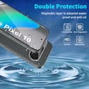 Lutree Cristal Templado para Google Pixel 10, 3+3 Piezas Protector de Pantalla + Protector de Lente de Cámara, Dureza 9H HD Anti-Arañazos Vidrio Templado Película Protectora - 3