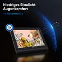 XPPen Artist Pro 16 (Gen 2) Tavoletta grafica con schermo completamente laminato da 16", Penna passiva a 16K levelli di pressione, 159% sRGB, telecomando di scelta rapida wireless, Supporto pieghevole - 4