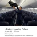 Bugaboo Butterfly 2 Reisebuggy, leicht und kompakt, Handgepäckgröße, faltbarer Reise-Kinderwagen mit Liegefunktion, einhändig faltbar, großer Untergestellkorb, ab 6 Monaten bis 4 Jahre, Heritage Black - 4