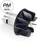 Valera, Swiss Silent Jet Light 7500, professioneller Haartrockner, Föhn mit leistungsstarkem Motor PM-Pro, 3 Temperaturstufen, Ionen-Generator, verdrehsicheres Super-Flex-Kabel, 2000 W, schwarz - 2