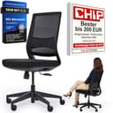 VALKENSTOL M2 Bürostuhl Ergonomisch Testsieger, Einstellbarer für maximale Bewegungsfreiheit, Rückenfreundliche Bürostühle, Lendenwirbelstütze Schreibtischstuhl für Büro und Home Office Chair - 1