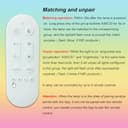 Eregou RGB LED Deckenleuchte Dimmbar, 24W 2400LM Smart Deckenlampe mit Fernbedienung, IP44 LED Panel for Flur Schlafzimmer Wohnzimmer Bad Küche, Kompatibel mit Alexa APP Google Assistant - 8