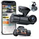 VANTRUE N4S 3 Lens STARVIS 2 Dashcam Auto, 5GHz WiF GPS 1944P+ 1440P+ 2.5K Dash Cam, 3 Channel HDR Nachtsicht Dashcams 10S. Puffer Parkmodus, LTE Optional, Sprachsteuerung, Max 1TB - 1