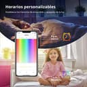 Yeelight tira LED inteligente 1S, banda de luz de 2 m, luces compatibles con Alexa para el hogar inteligente, tira de luz LED RGB Razer Chroma, funciona con Homekit - 6