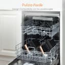 COSORI Friggitrice ad Aria Doppio Cestello, 8,5 Litri Grande Capacità del Air Fryer, Funzione 8 in 1, 35-230°C, Veloce ed Efficiente, Finestra, CAF-R903, Oro - 7