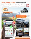 VANTRUE N4 Pro S 4K Dashcam Auto STARVIS 2, 3 Kanal Dash Cam 4K +1080P+1440P mit GPS, Dashcam Vorne Innen Hinten 5GHz WiFi, Parküberwachung 24H, Sprachsteuerung, IR Nachtsicht, LTE Optional - 6