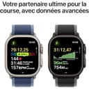 Apple Watch Ultra 3 [GPS + Cellular 49 mm] Smartwatch da corsa e multisport con cassa in titanio naturale e fibbia Trail blu/blu brillante. Comunicazioni satellitari, monitoraggio salute e attività - 5