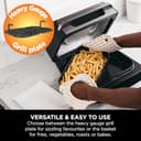 Ninja Foodi MAX Health Grill & Air Fryer 5.7L with Digital Cooking Probe, 6-in-1, Air Fry, Grill, Bake, Roast and more, Dishwasher Safe Parts, Large Grill Plate, Grey and Silver, AG551UK - 10