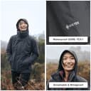 Berghaus Women's Maitland Gemini GORE-TEX® 3-in-1 Jacket with Removable Fleece Midlayer & Adjustable Hood, Waterproof (UK, Numeric, 14, Regular, Regular, Grey) - 3