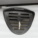 Ferplast Caseta Perros Exterior DOGVILLA 110, Caseta Perro, Lateral Abatible, Fondo con Drenaje, Base Aislante, Techo Desmontable, Rejilla de Ventilación, Plástico Reciclado, 111 x 84 x h 79 cm - 5