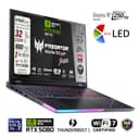 acer Predator Helios 18 AI Portatile Gaming, Intel Ultra 9-275X, RAM 32 Gb DDR5 SSD 1 TB, Display 18" WQXGA 250Hz MINILED, GeForce RTX 5080 16Gb GDDR7, WI-FI 7, Win 11, Ready to use - 2