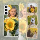 TIANDIMY Personalized Phone Case + Screen Protector for Realme GT Neo6 SE,Custom Picture Image Name on Silicone Cover,Transparent Shockproof TPU Case,Customized Bumper Phone Case -TU - 4