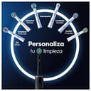 Oral-B Pro 3 3000 Cepillo de Dientes Eléctrico con Mango Recargable y 2 Cabezales, Diseñado por Braun, Regalos Originales para Mujer y Hombre - Negro - 5
