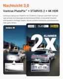 VANTRUE N4 Pro S 4K Dashcam Auto STARVIS 2, 3 Kanal Dash Cam 4K +1080P+1440P mit GPS, Dashcam Vorne Innen Hinten 5GHz WiFi, Parküberwachung 24H, Sprachsteuerung, IR Nachtsicht, LTE Optional - 3