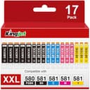 PGI 580 CLI 581 XXL Kompatibel für Canon druckerpatronen 580 581 Multipack XXL für Canon TR8550 Druckerpatronen Pixma TS6350a TS6150 TS6350 TS705 TS9550 TS6250 TS6351 TR7550 TS6151 TS705a patronen - 1