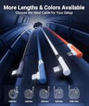 Syntech Link Cable 8m Compatible with Oculus/Meta Quest 3/Meta Quest 3S, Quest2/Pro/Pico 4/Ultra Accessories and PC/SteamVR, High Speed PC Data Transfer, USB 3.0 to USB C Cable for VR Headset, Black - 7