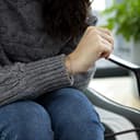 CARISSIMA Bracciale da Donna in Oro Bianco 9 ct Hollow con Maglia Diamantata a Prince of Wales da 2,1 mm di Lunghezza 18 cm/7 Pollici - 6