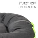 Ferplast Cuccia Cane Cuscino Cane Cane Taglia Media Tessuto Antigraffio Lavabile a mano a 30° Materassino Cane Impermeabile 80 x 60 x 11 cm.Nero - 4