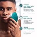 FOREO LUNA 4 MEN cepillo de limpieza facial, piel y barba - Masaje facial reafirmante - Cuidado antiedad - Mejora la absorción de productos de cuidado facial - Uso con app - Carga USB - Impermeable - 2