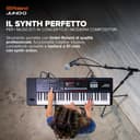Sintetizzatore Roland JUNO-D6 | Tastiera a 61 Note con Synth Action | Generatore ZEN-Core con oltre 3.800 Suoni Interni | Funzioni Creative Intuitive | Interfaccia USB-C Audio/MIDI - 2