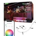 Nanoleaf Essentials Matter, LED Lichterkette Außen 30M Starter Kit (RGBICW) - Smarte und Mehrfarbige mit 16 Mio. Farben, IP65 Wasserdicht, 40 Dimmbaren Glühbirnen, WLAN, Bluetooth und Matter-fähig - 1