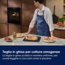 Electrolux COX8P08WH, Forno da Incasso Multifunzione Pirolitico, Autopulente, 72 L, PizzaExpert 340°C, Funzione Pizza in 2,5 Minuti, Vapore, Display Touch, Teglia in Ghisa e Pala Incluse, Wi-Fi, Nero - 9