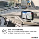 TomTom Truck Sat Nav GO Expert Plus (6 Inch HD Screen, Large Vehicle Routing and POIs, TomTom Traffic included, World Maps, Live Restriction Warnings, Quick Updates Via WiFi, USB-C) - NEW SOFTWARE - 4